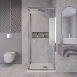 Niagara Душевой уголок Nova 100x100 NG-6635-34 – фотография-4